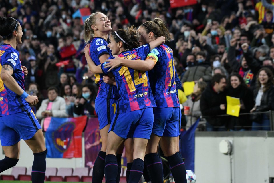 Barcelona ensured the home fans had much to cheer about