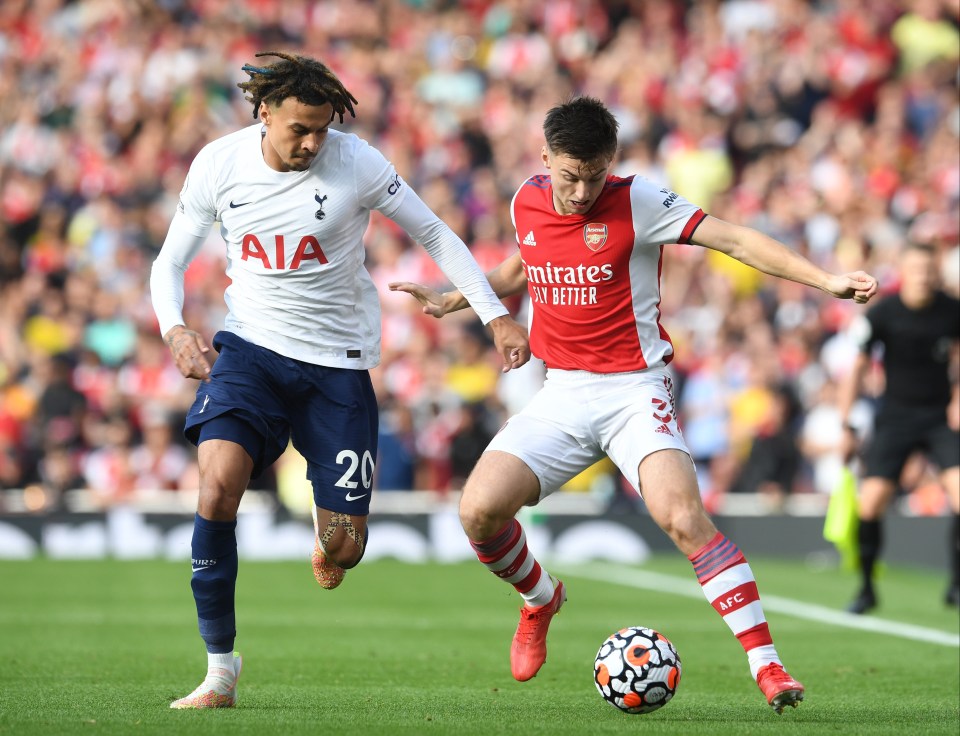 Arsenal beat Tottenham 3-1 at the start of this season