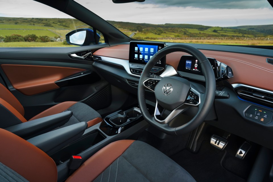 The ID 4 is not like most cars... you don’t start it as such — it simply comes to life when you fasten your seatbelt
