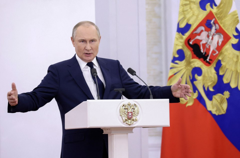 Vladimir Putin could declare a new world war within days, Britain’s Defence Secretary has warned