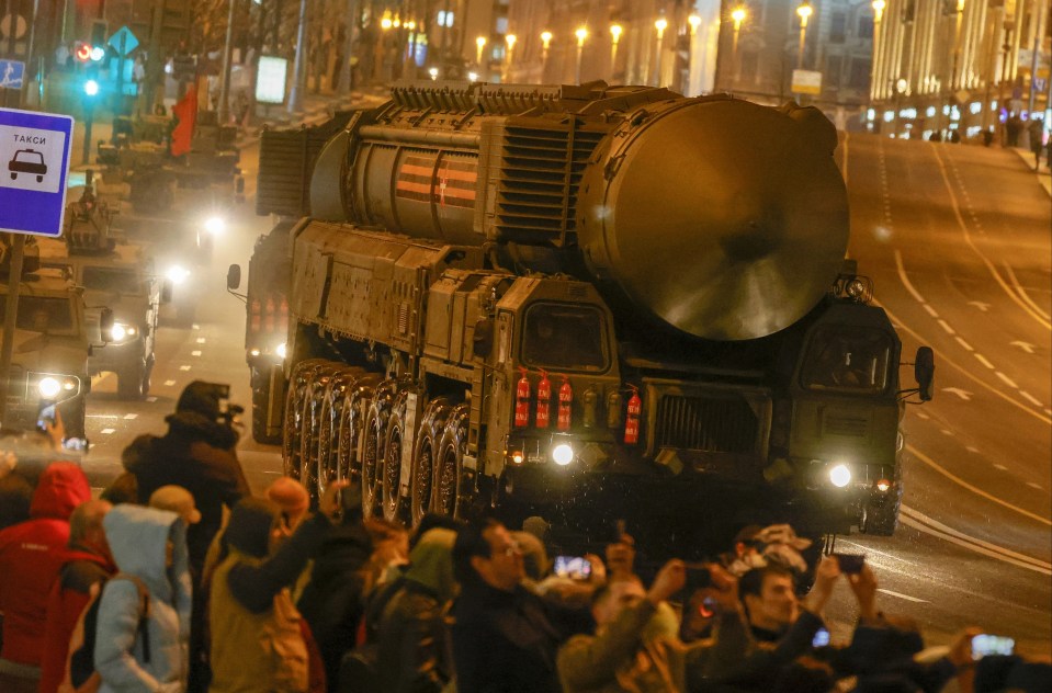 The Defence Secretary said Putin might strike on May 9, during the traditional Victory Day celebrations