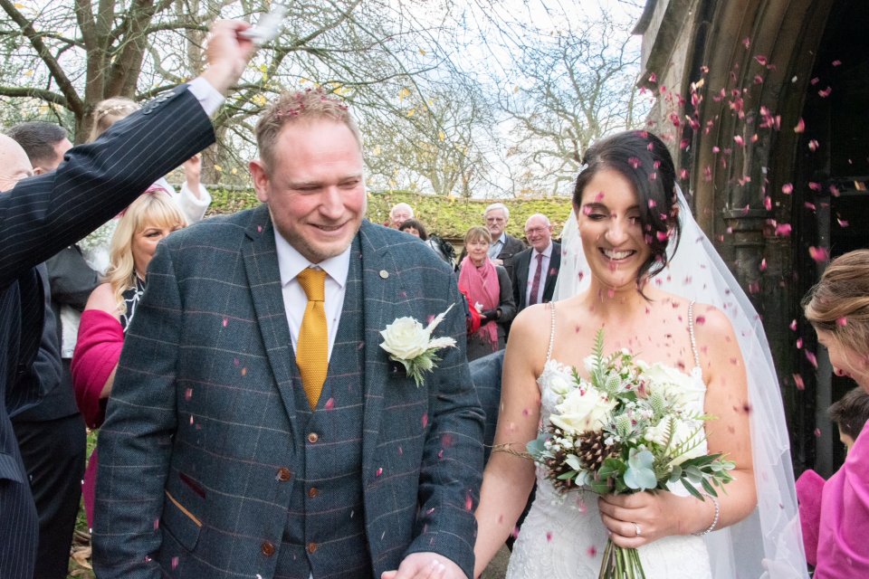 Newlyweds Caroline and Alex were forced to cancel their honeymoon after the flight time changed
