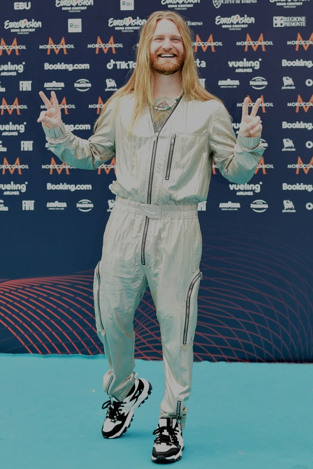 Sam Ryder is now second favourite to win the Eurovision song contest
