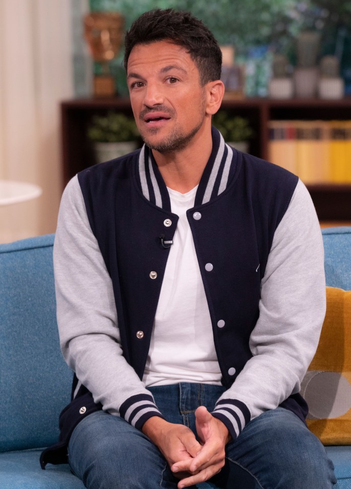 Peter Andre got into a misunderstanding on This Morning today