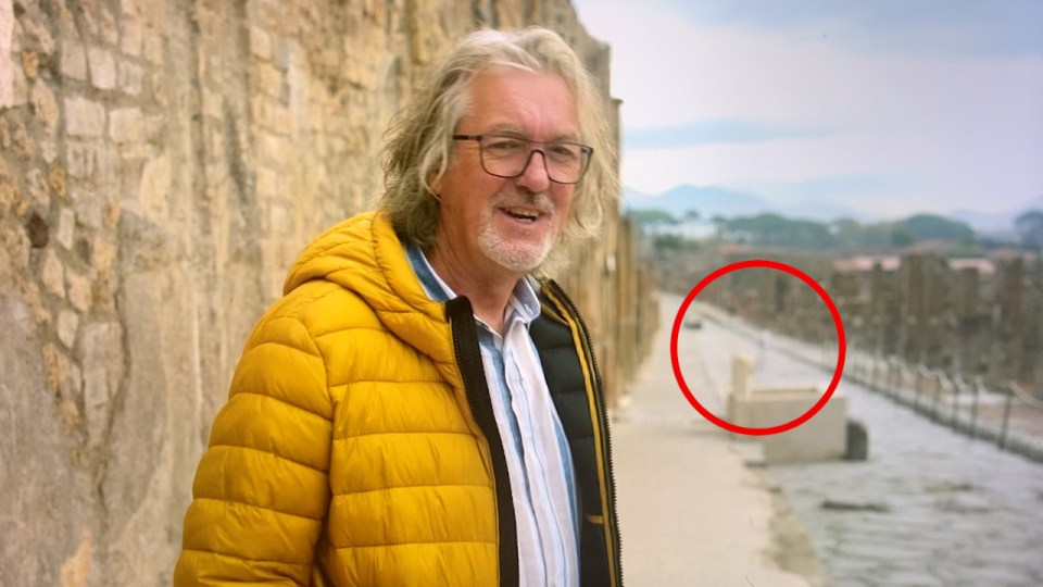 James May fans spot "ghost"