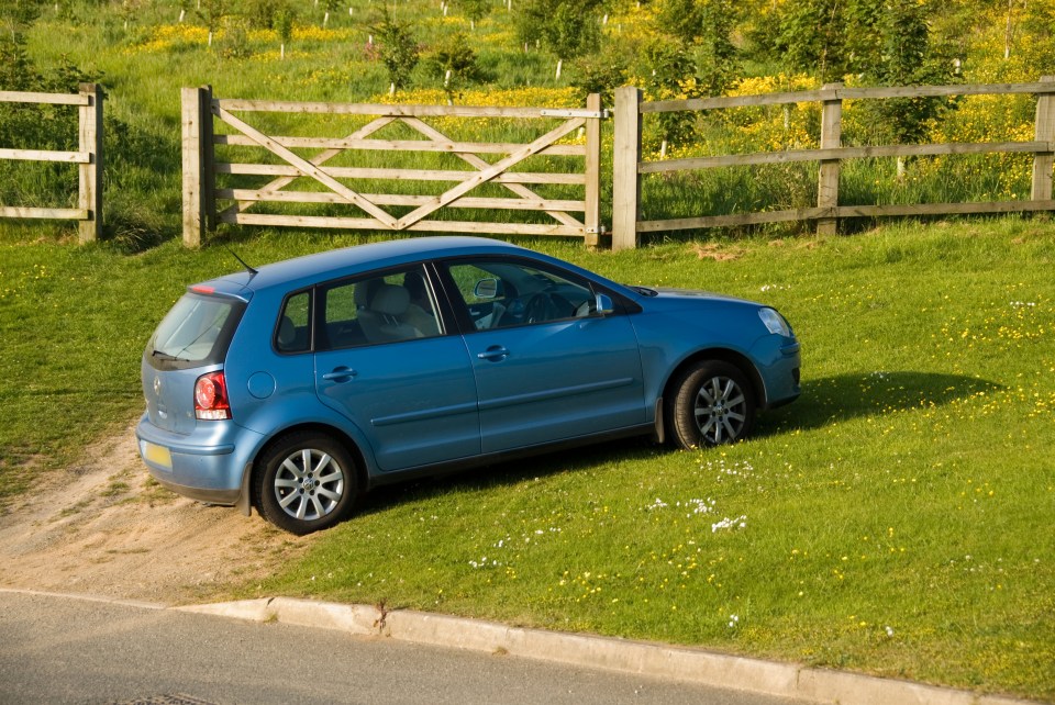 Parking on grass verges is generally not allowed