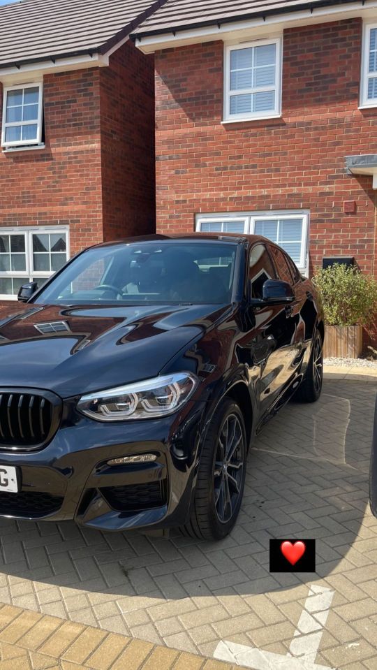 The star has splashed out on a lot of money for a new car