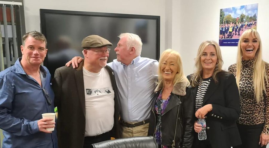 L-R Michael Stark, John McArdle, George Christopher,  Kate Fitzgerald, Justine Kerrigan and Paula Frances