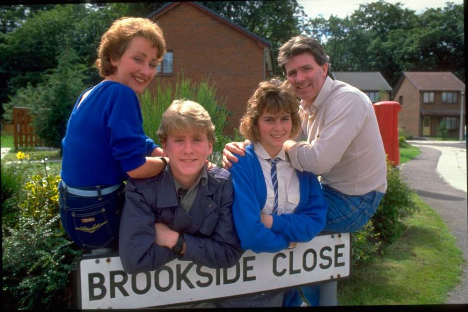 (L-R) Kate Fitzgerald, Jason Hope, Justine Kerrigan and John McArdle in character as Doreen, Rod, Tracy and Billy Corkhill