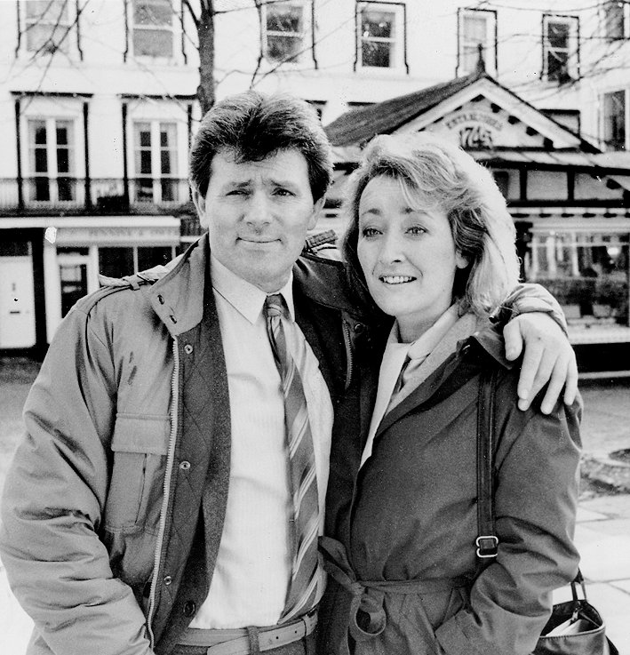 John McArdle as Billy Corkhill with Kate Fitzgerald as Doreen Corkhill