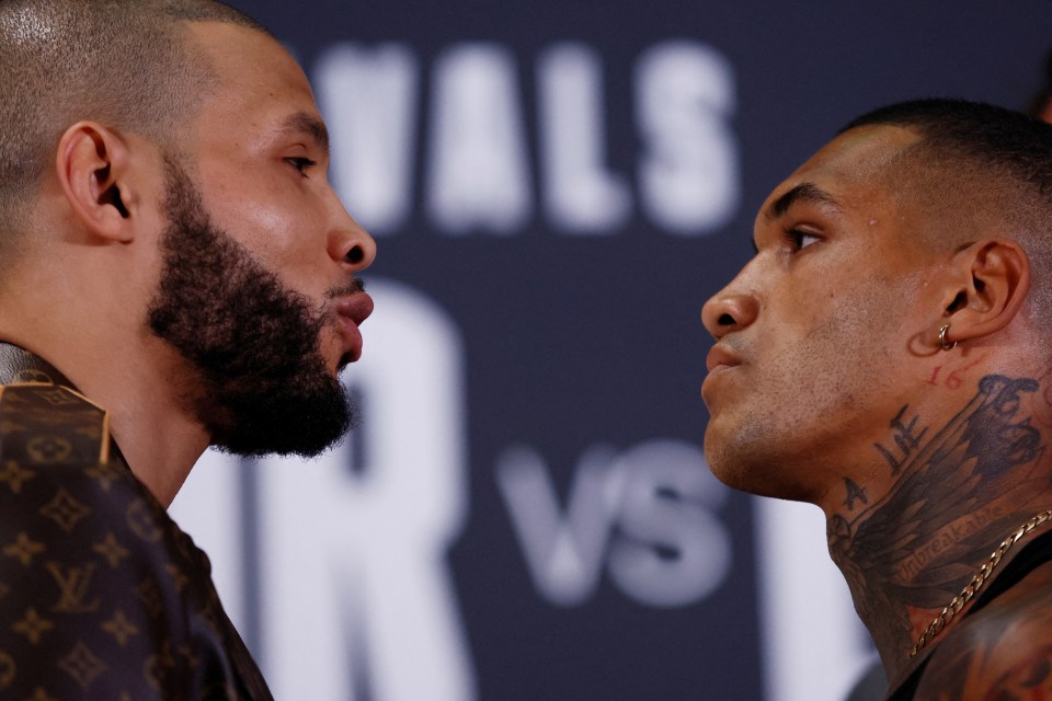 Chris Eubank Jr and Conor Benn are set to square up this weekend