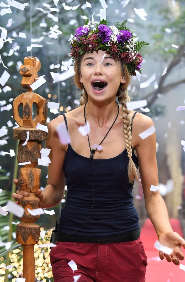 Georgia took part in I'm A Celebrity back in 2017