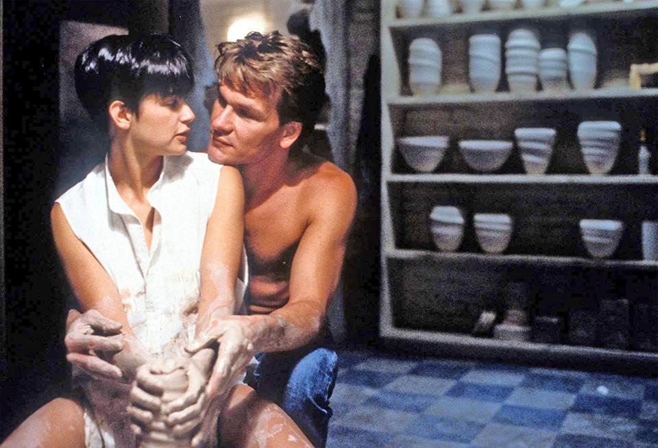 The passionate pottery scene in the original is one of the most iconic film scenes of all time