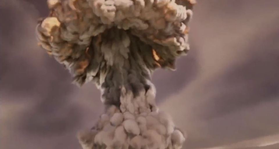 A chilling VR video depicts the aftermath of a nuclear bomb explosion