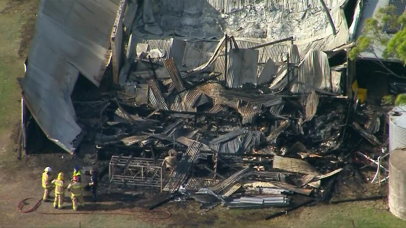 The ferocity of the fire has made it difficult for investigators to find evidence