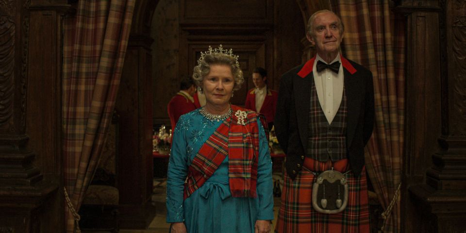 Imelda Staunton is also nominated for her role as the Queen in The Crown on Netflix