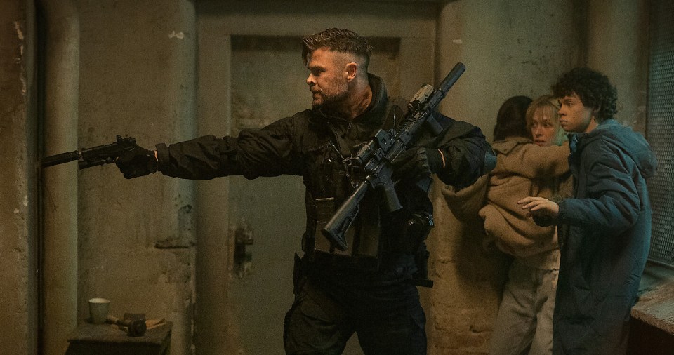 Chris Hemsworth leads the cast in the movie