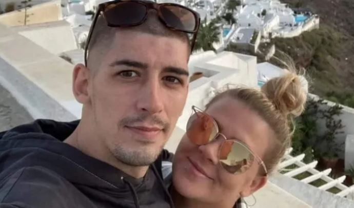 He collapsed just hours after he had landed in Lanzarote with partner Ashleigh Lomas