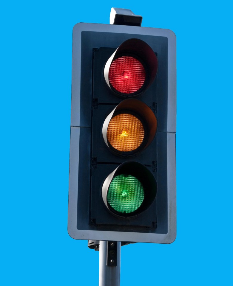 Modern traffic lights all use the red, amber, green system