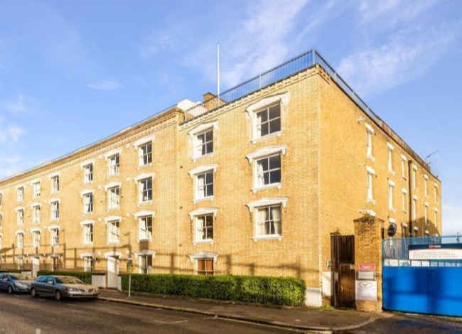 Oval Mansions is a block backing on to the cricket ground in Kennington, south London