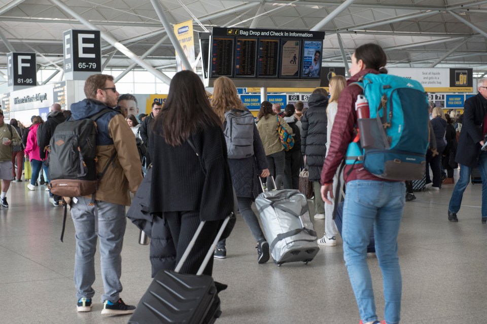 The survey revealed that there are five different types of people at airports