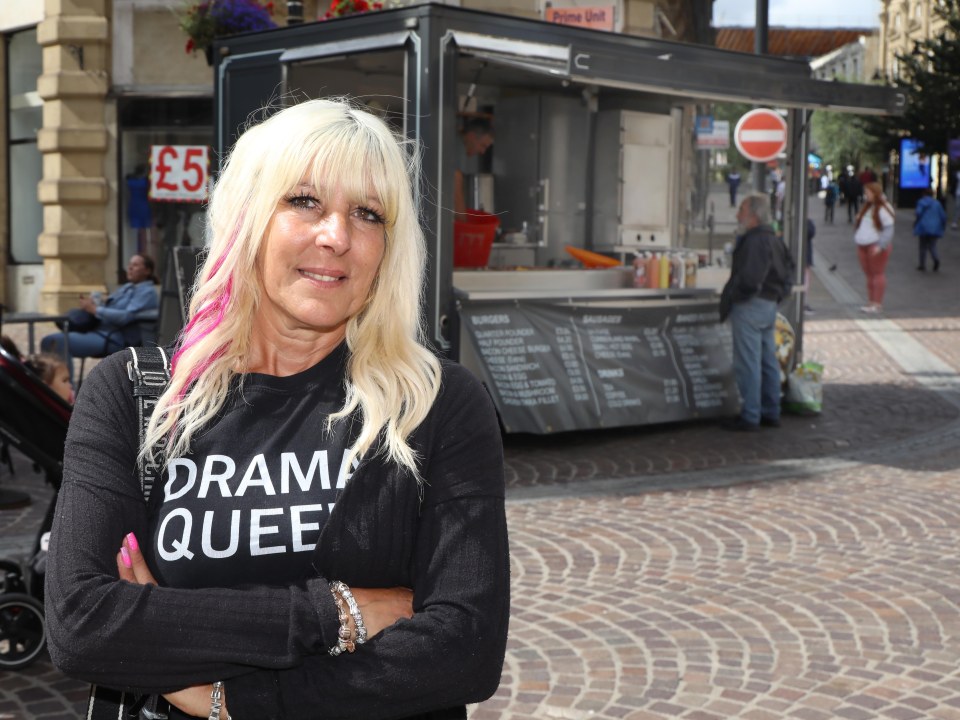 Keen walker Diane Clarke says Bradford is full of takeaways