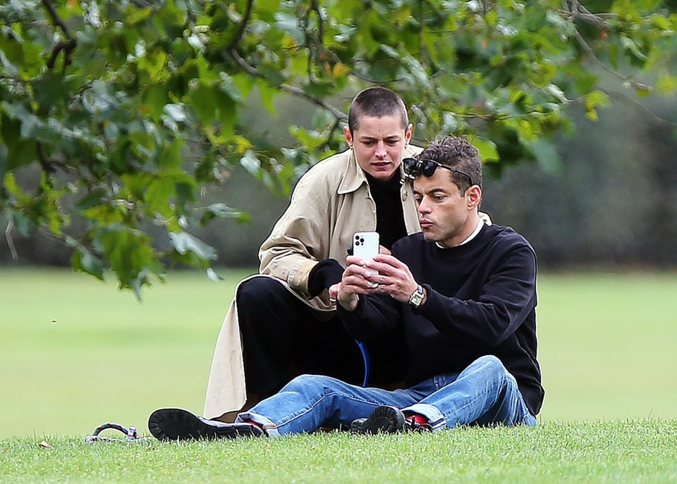 Emma and Rami were previously seen together watching Bruce Springsteen