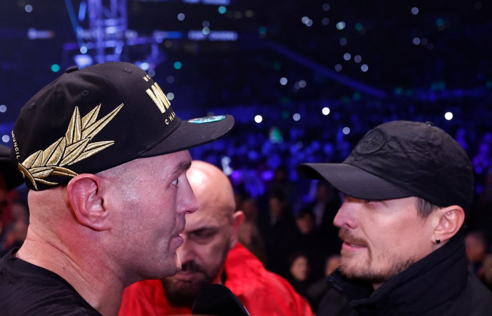 Fury and Usyk are lined up to fight in December