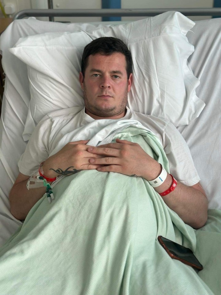Lewis Cundell was left with broken ribs and permanent lung damage following the attack at Adrian Bayford’s £12million mansion