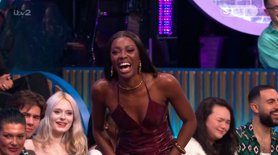 AJ Odudu was presiding over the ITV2 spin-off