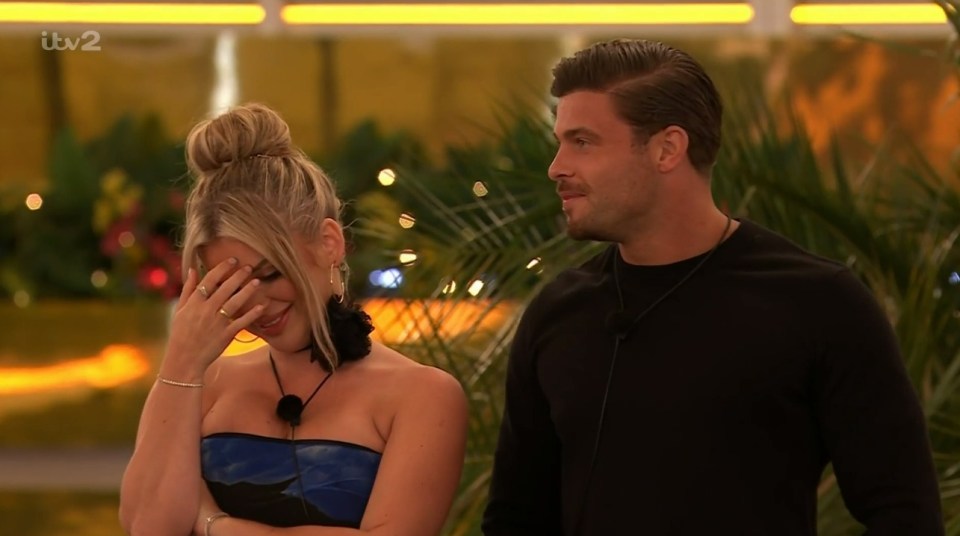 Viewers cringed as Jake and Liberty were reunited during the launch episode