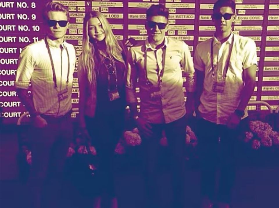 JJ Slater hung out with Gigi Hadid