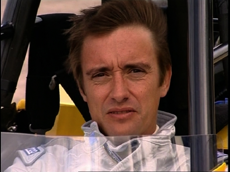 Richard Hammond just prior to his near fatal jet car crash filming for Top Gear