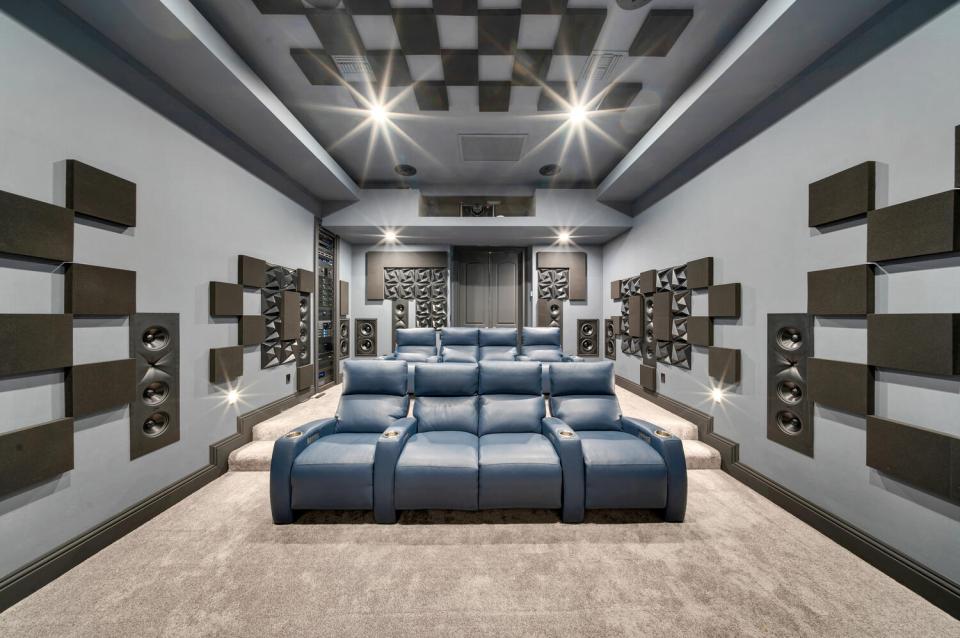 Also on offer is a luxury cinema room