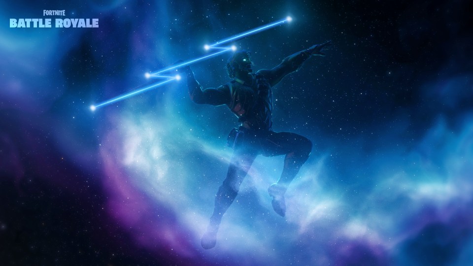 Fortnite's developers have also posted teasers featuring Greek gods Zeus (pictured) and Hades ahead of the new season