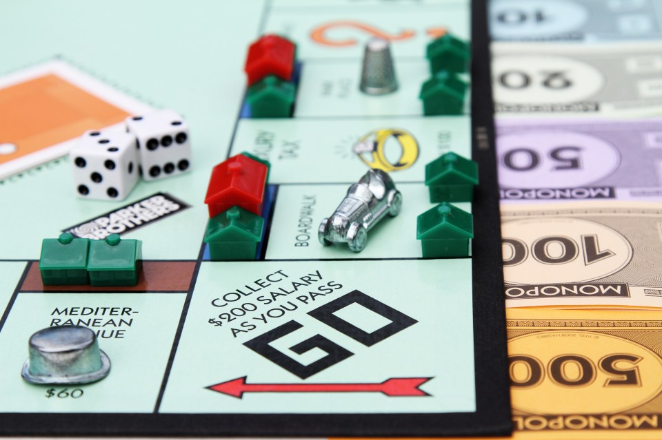 The kids love playing Monopoly and Risk