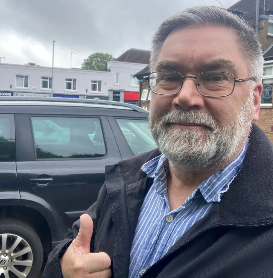 Martin Anderson claims he was wrongly fined £100 by a 'bully boy' parking firm