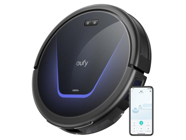 Eufy G50 robot vacuum with app control.