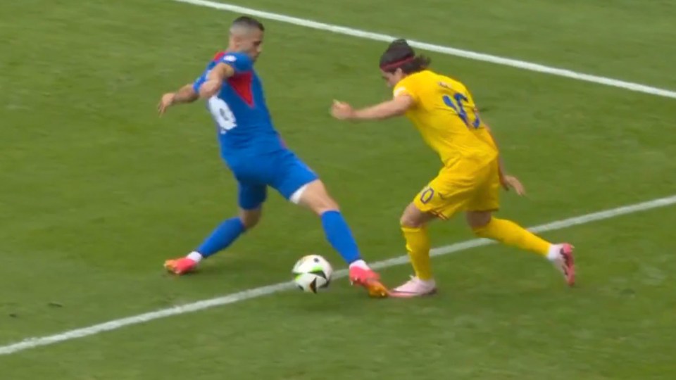 The referee gave a free-kick for this foul outside the box