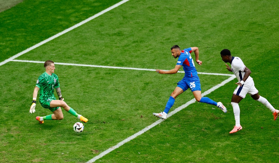 Ivan Schranz opened the scoring in the first half