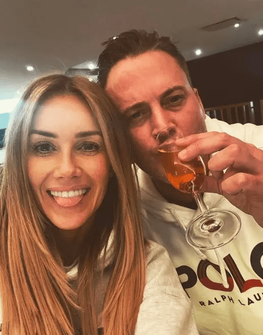 Gary and Laura in happier times
