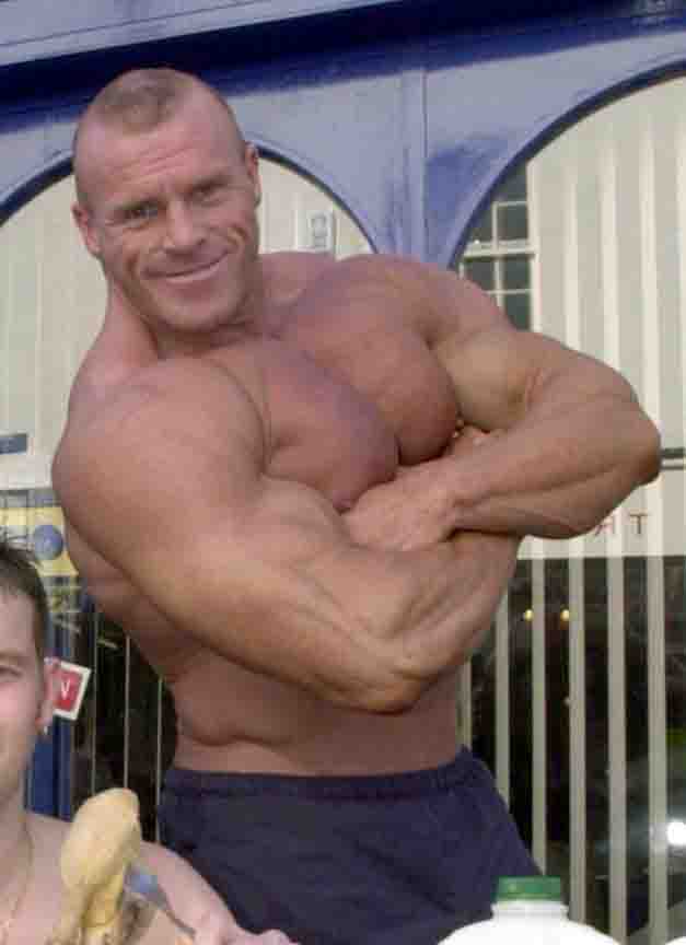 A strongman gym owner who kept his business open during lockdown has been ordered to close with "immediate effect". Bodybuilder Eddy Ellwood "allowed members of the public to exercise" at his gym, Xtreme Fitness, as a protest against the rules, Hartlepool Council has confirmed. Eddie Ellwood Pic by Ian McIntyre. Story by J Kelly. Date. 09-10-2001 uploaded from tark