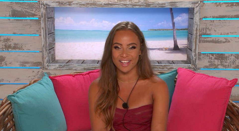 The dancer found TV fame on Love Island in 2022