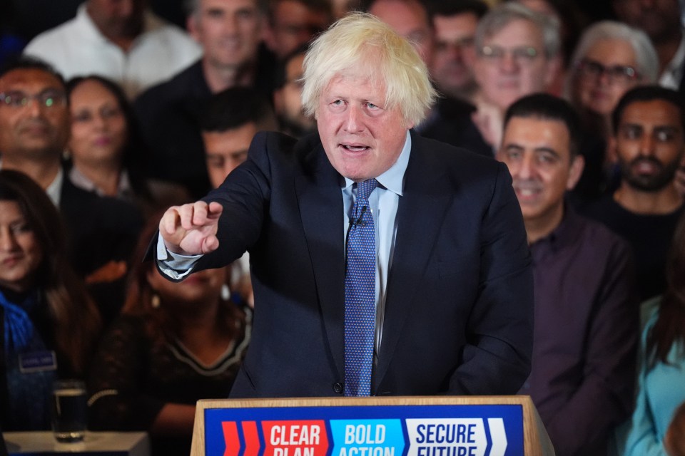 The ex-PM said: 'If you actually want higher taxes – if you feel you have a few thousand to spare – then vote Labour on Thursday'