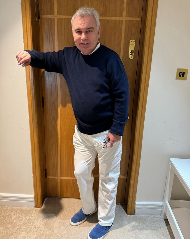 Eamonn spent a week in hospital in May