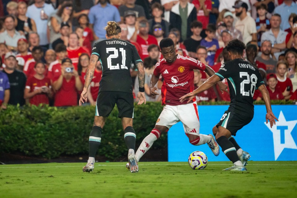 Amad was a bright spark for Man Utd