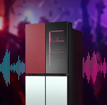 New 'disco fridge' comes with Bluetooth speaker & ice ball maker - but nifty trick makes your food last longerhttp://www.lg.com/uk/fridge-freezers/multi-door-fridge-freezers/gmv960nnme/