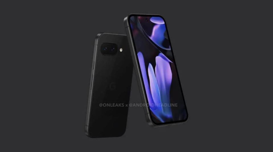 a black phone with the word headline on the bottom