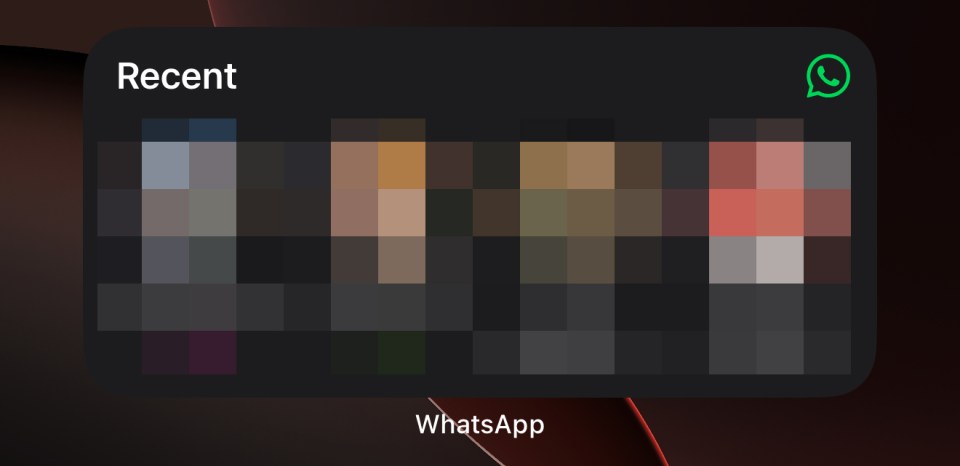 a black screen with a green icon that says recent