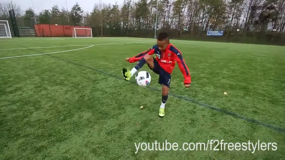 More than 4million viewers saw Omari Hutchinson's special skills